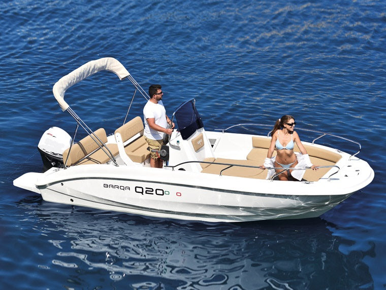 Q20 Barqa Boat Rental (No License, No Skipper) – Your Perfect Seaside Adventure