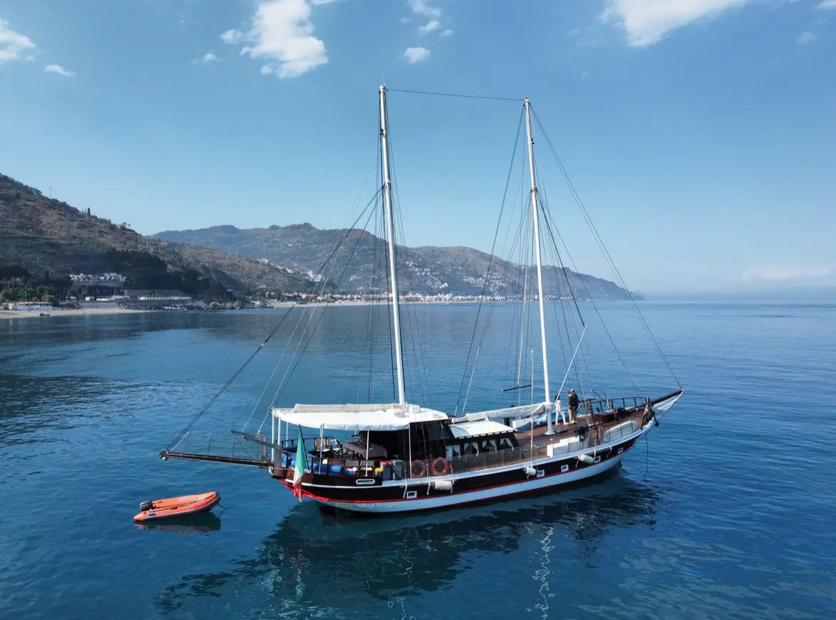 Taormina Turkish Gulet from 1984: Where Tradition Meets Luxury (25 Pax)